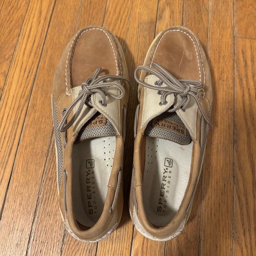 Sperry Men's Billfish 3-Eye Boat Shoes - Size 10W - Picture 2 of 6